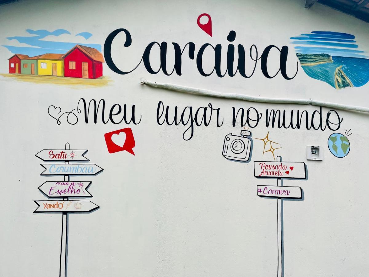 Pousada Aquarela Caraíva Exteriör bild